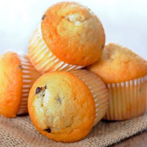 Reduced fat muffins